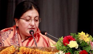 विद्यादेवी भण्डारीद्वारा जनताको विश्वास नै राजनीतिक शक्तिको आधार भएको उल्लेख