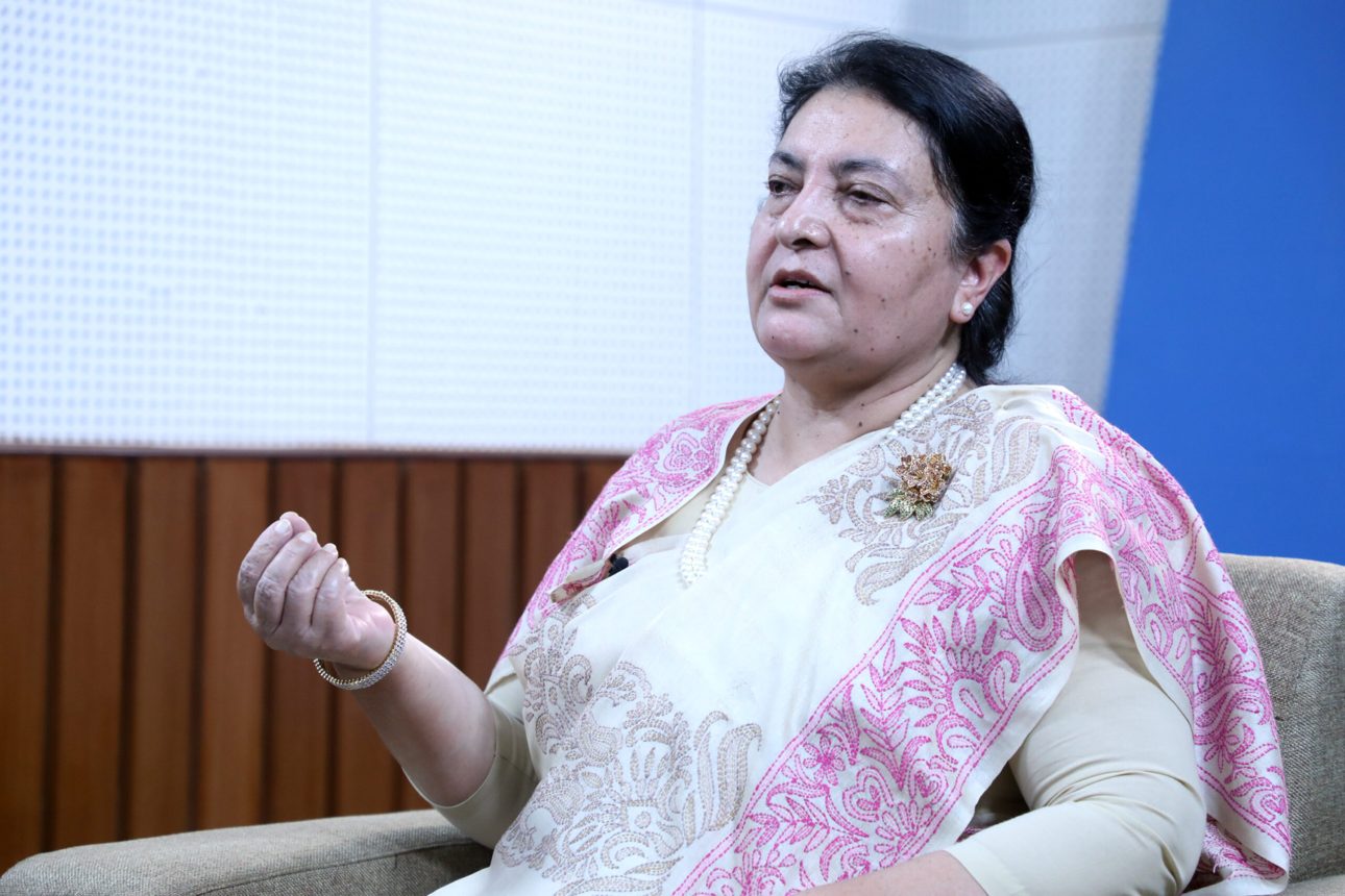 मेरो अबको बाँकी जीवन राष्ट्रका निम्ति रहन्छ : पूर्वराष्ट्रपति भण्डारी