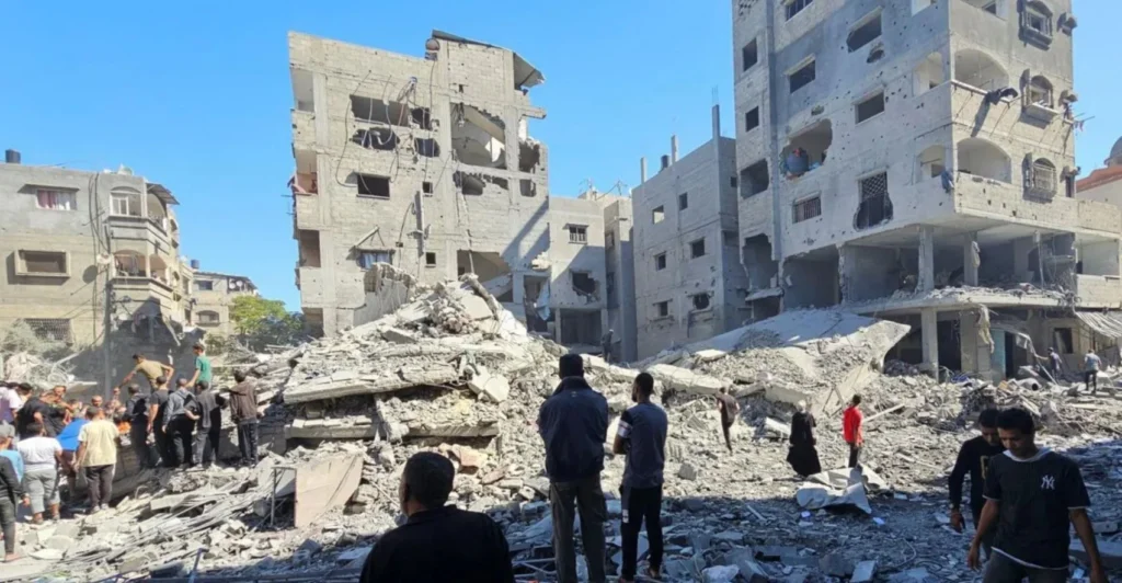 गाजामा खाद्य सङ्कट र भोकमरीको जोखिम थप गम्भीर