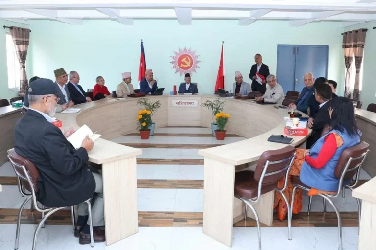 आज एमाले सचिवालय बैठक बस्ने