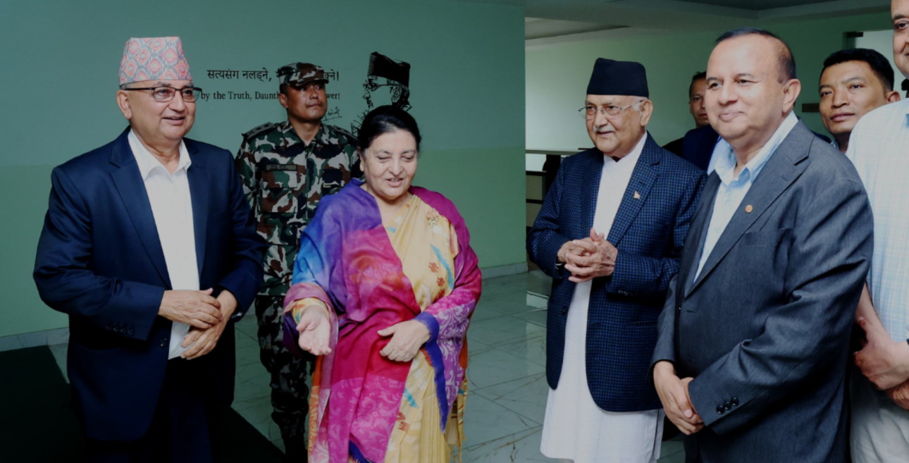 ओलीसँगको भेटपछि विद्याले भनिन्– मेरो पार्टी सदस्यता नवीकरण भइसक्यो