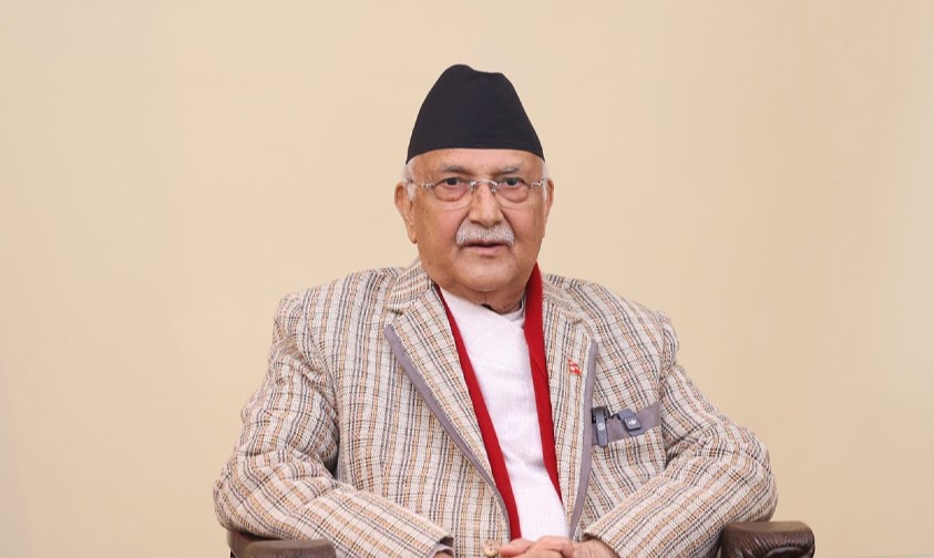 प्रधानमन्त्री ओली रसुवाको बाढी प्रभावित क्षेत्रमा