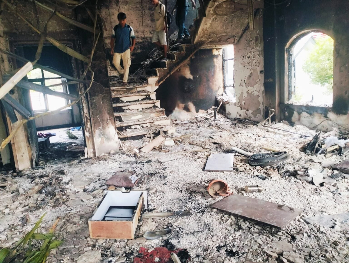 सरकारी–निजी भवनहरू कर्णालीमा क्षतिग्रस्त, राहत आवश्यक