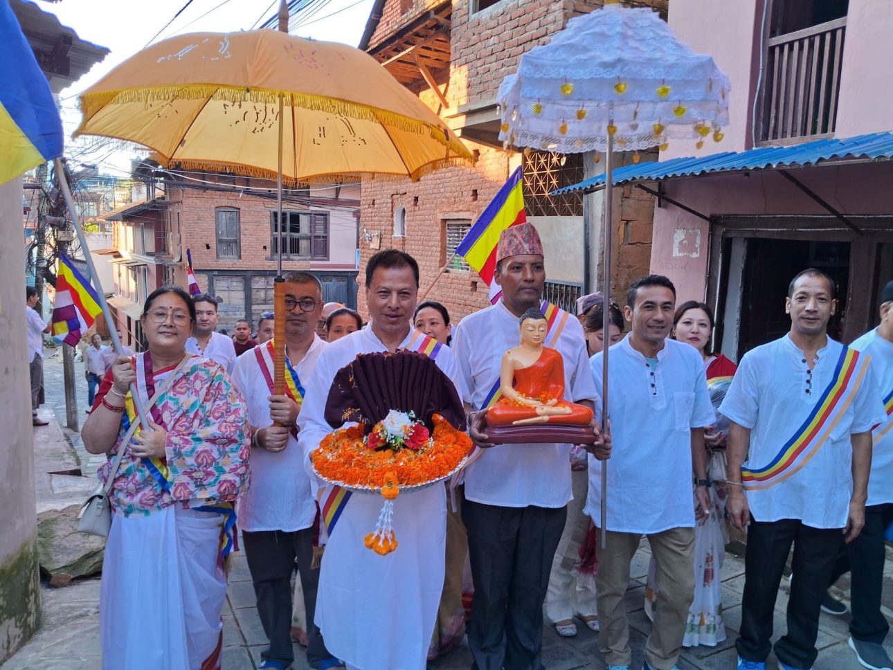 पाल्पामा श्रद्धा र भव्यताका साथ ‘कथिन चीवर दान उत्सव’ मनाइयो