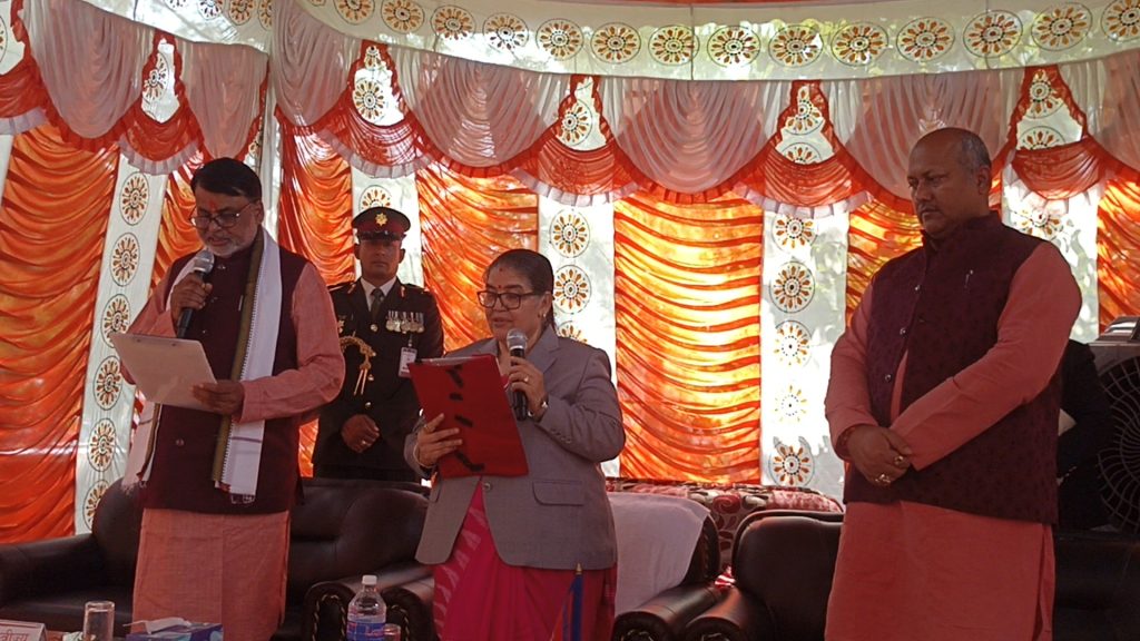 सरोजकुमार सोनल बने मधेस प्रदेशका नयाँ मुख्यमन्त्री, शपथ ग्रहण सम्पन्न