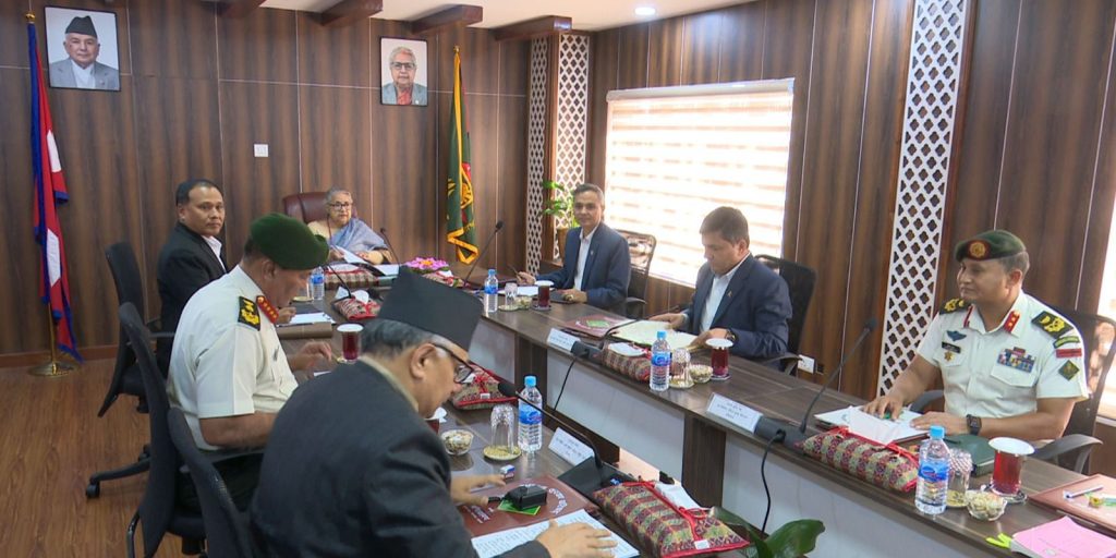 सुरक्षा परिषद् बैठक : अन्तर्राष्ट्रिय, क्षेत्रीय र राष्ट्रिय सुरक्षा अवस्थाबारे समीक्षा