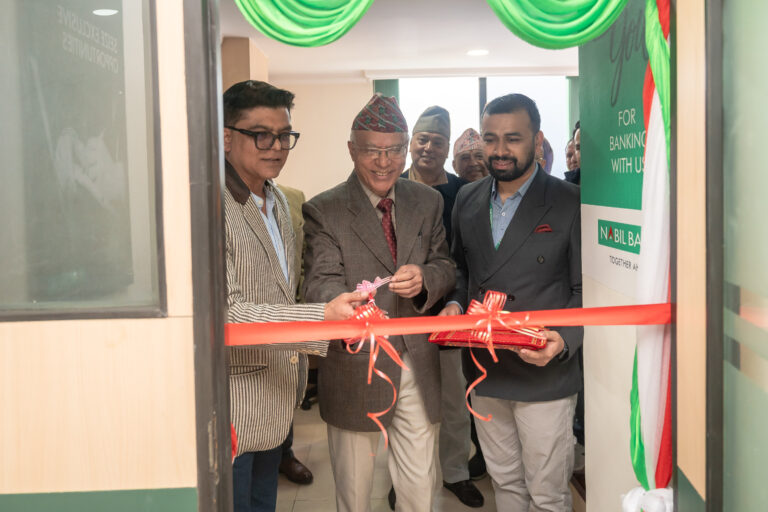 नबिल बैंकले पोखरा शाखामा छैटौं प्रायोरिटी बैंकिङ लाउञ्जको उद्घाटन