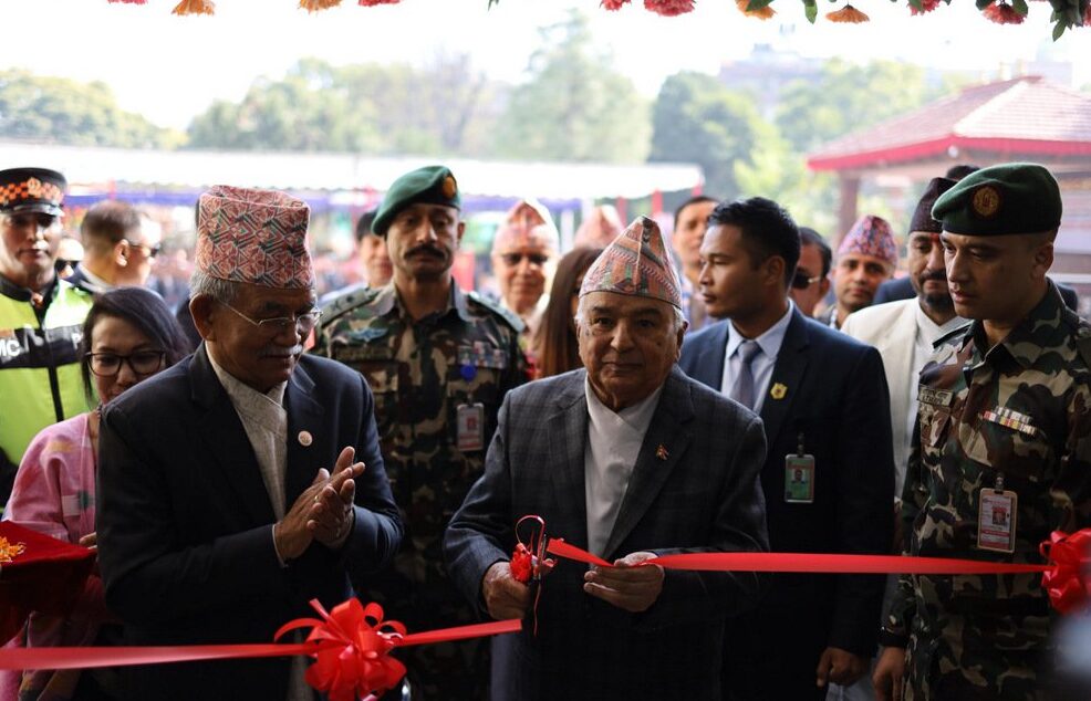 राष्ट्रपति पौडेलले ललितपुर महानगरपालिकाको प्रशासनिक भवनको उद्घाटन गरे