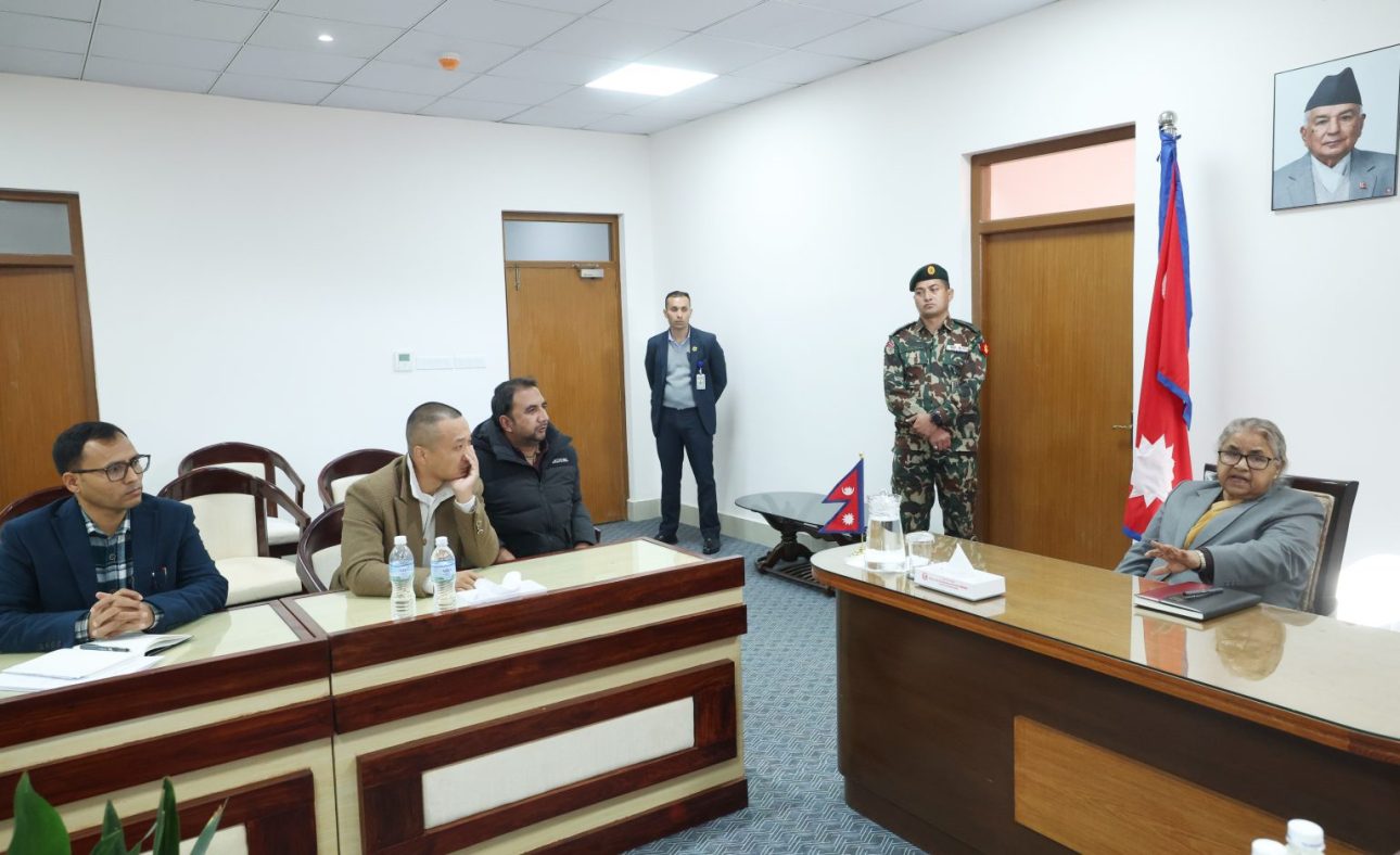 प्रधानमन्त्री कार्कीसँग जेनजी आन्दोलनका अगुवा सुदन गुरुङको भेट