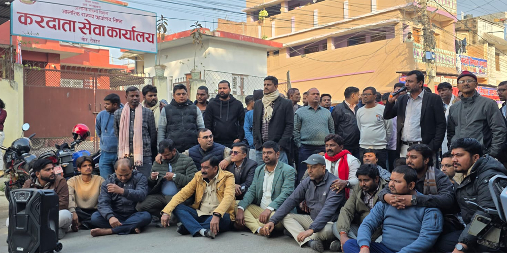 गौरमा कर कार्यालय बन्द हुँदा साना व्यवसायी मारमा