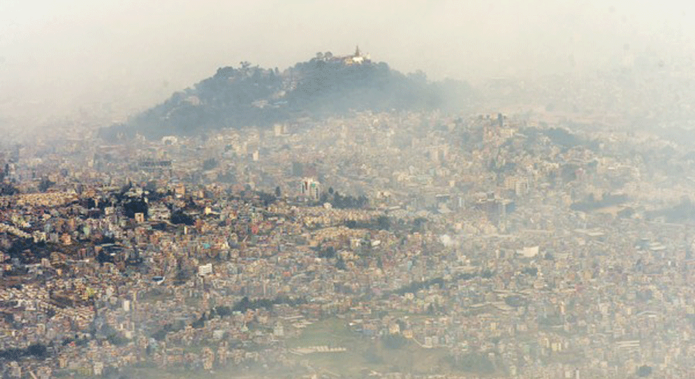 काठमाडौँ संसारकै अस्वस्थ सहरमध्ये चौथो स्थानमा