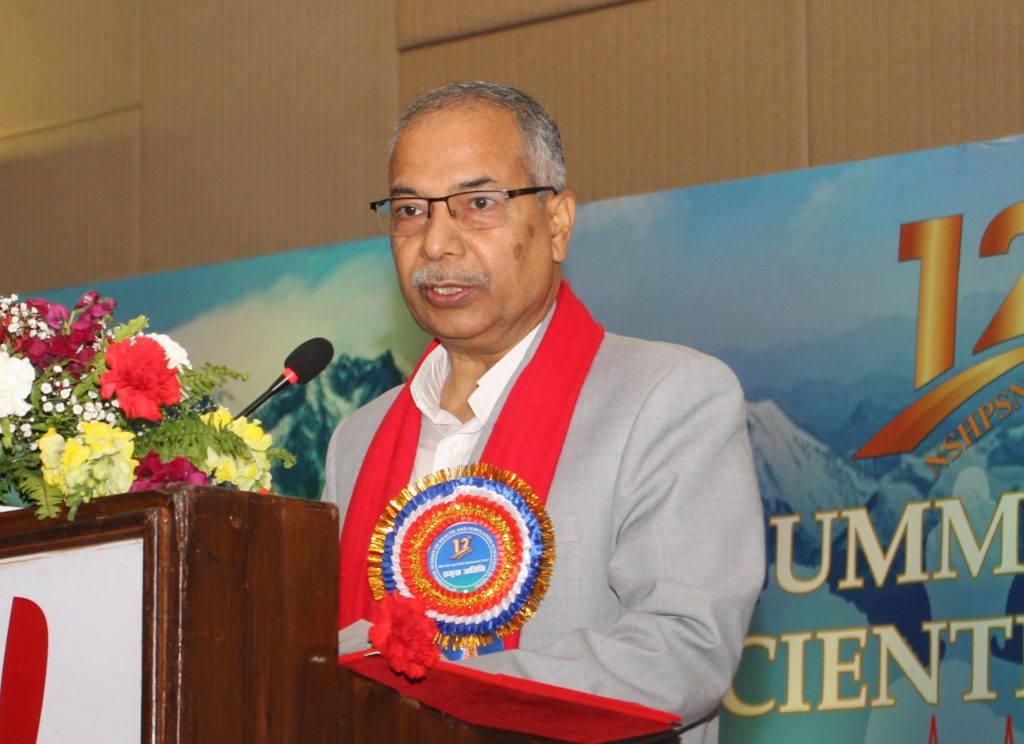 उपराष्ट्रपति रामसहायप्रसाद यादवद्वारा स्वास्थ्य अनुसन्धानलाई राष्ट्रिय दायित्वको रूपमा लिनुपर्नेमा जोड