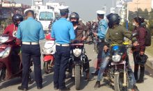 ट्राफिक नियम उल्लङ्घन गर्नेबाट २२ लाख बढी राजस्व सङ्कलन