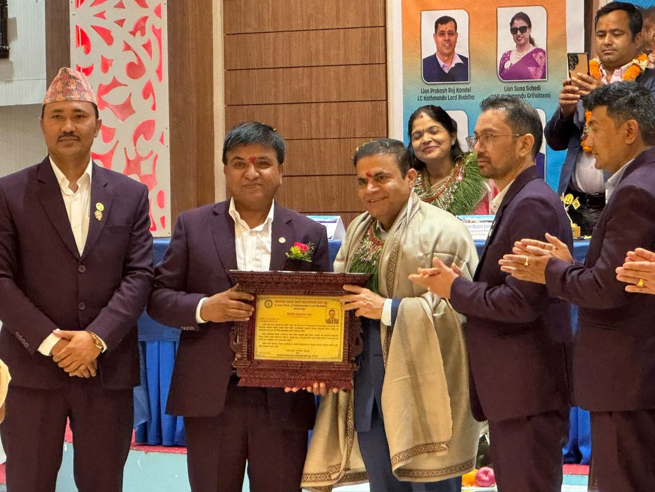 लायन्स क्लब अफ काठमाडौं लर्ड बुद्ध र गृहलक्ष्मीको इन्स्टलेसन तथा इन्डक्सन कार्यक्रम भव्य रूपमा सम्पन्न