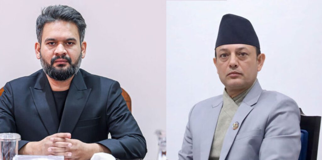 प्रधानमन्त्री बालेन र सभामुख डिपी अर्यालबीच भेटवार्ता