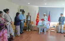 एमालेका तीन मनोनीत केन्द्रीय सदस्यले लिए शपथ